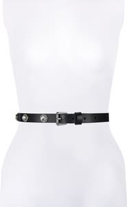 Kurt Geiger London Jewel Stud Leather Belt