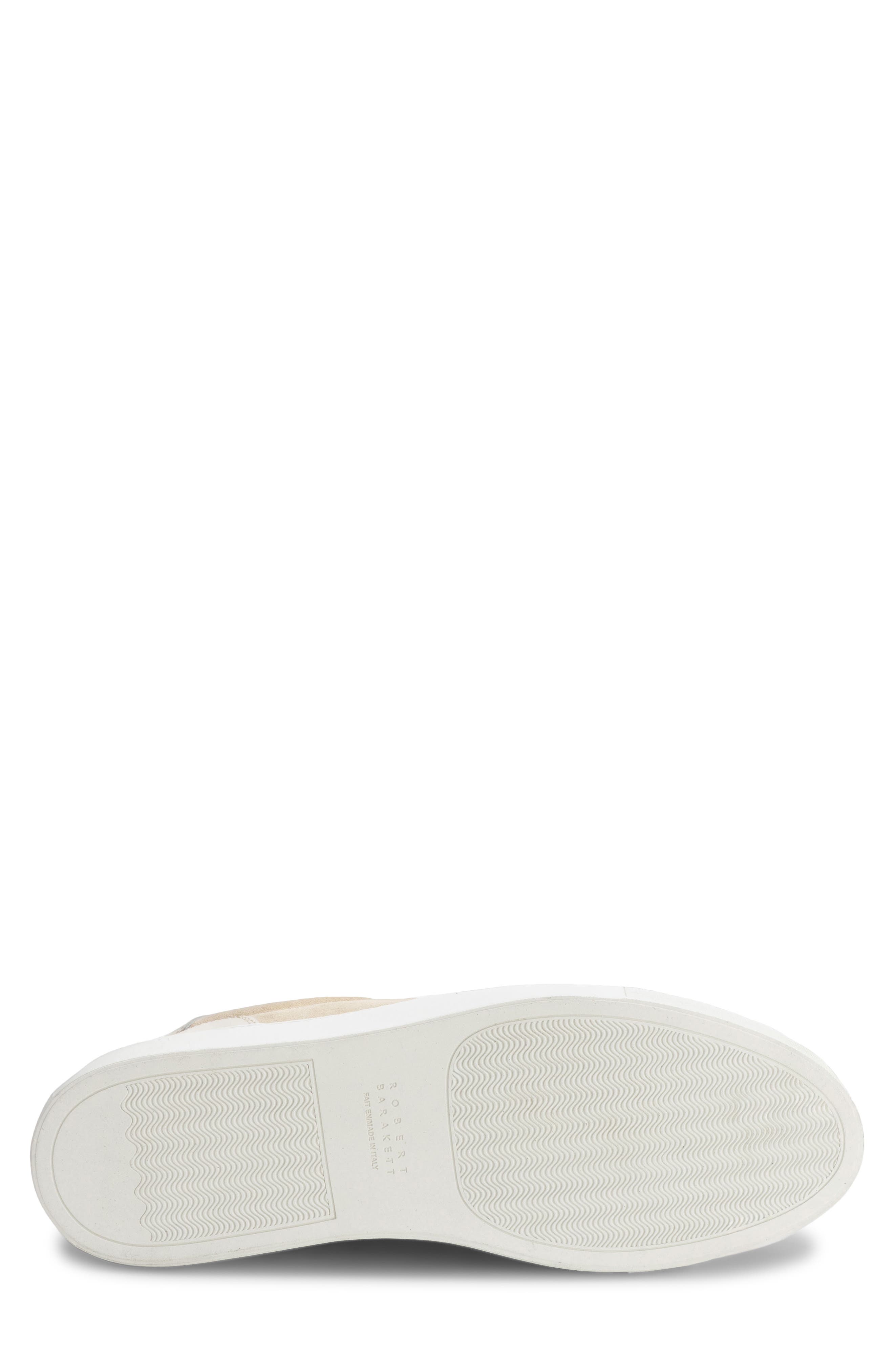 Huberto Suede Low Top Sneaker, Alternate, color, BUTTER