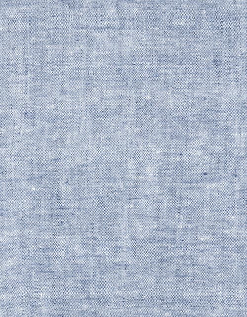 Anaya Chambray Soft Linen Pillow In Chambray Blue