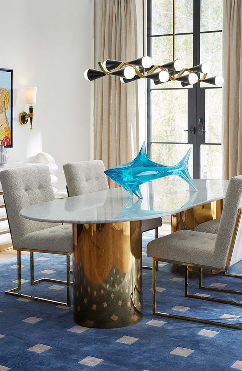 Jonathan Adler Acrylic Shark Sculpture, Alternate, color, 