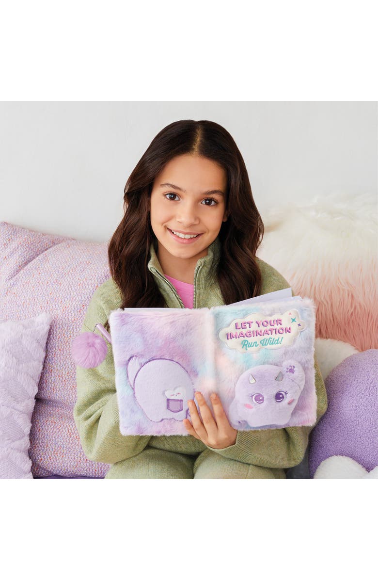 3C4G Imagination Land Wild Style Plush 192 Page Journal and Pen, Alternate, color, Multicolored