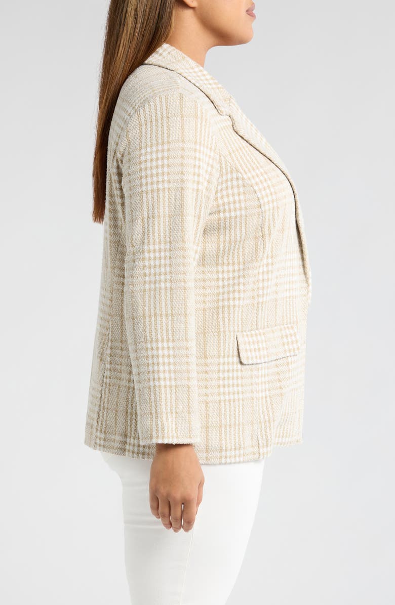 Liverpool Los Angeles Plaid Boyfriend Blazer, Alternate, color,