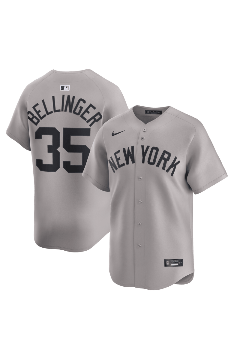 Nike Men's Nike Cody Bellinger Gray New York Yankees Road Limited Player Jersey, Alternate, color, Gray
