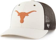 CARHARTT X 47 Men's Carhartt x '47 Natural/Brown Texas Longhorns Undyed Trucker Adjustable Hat