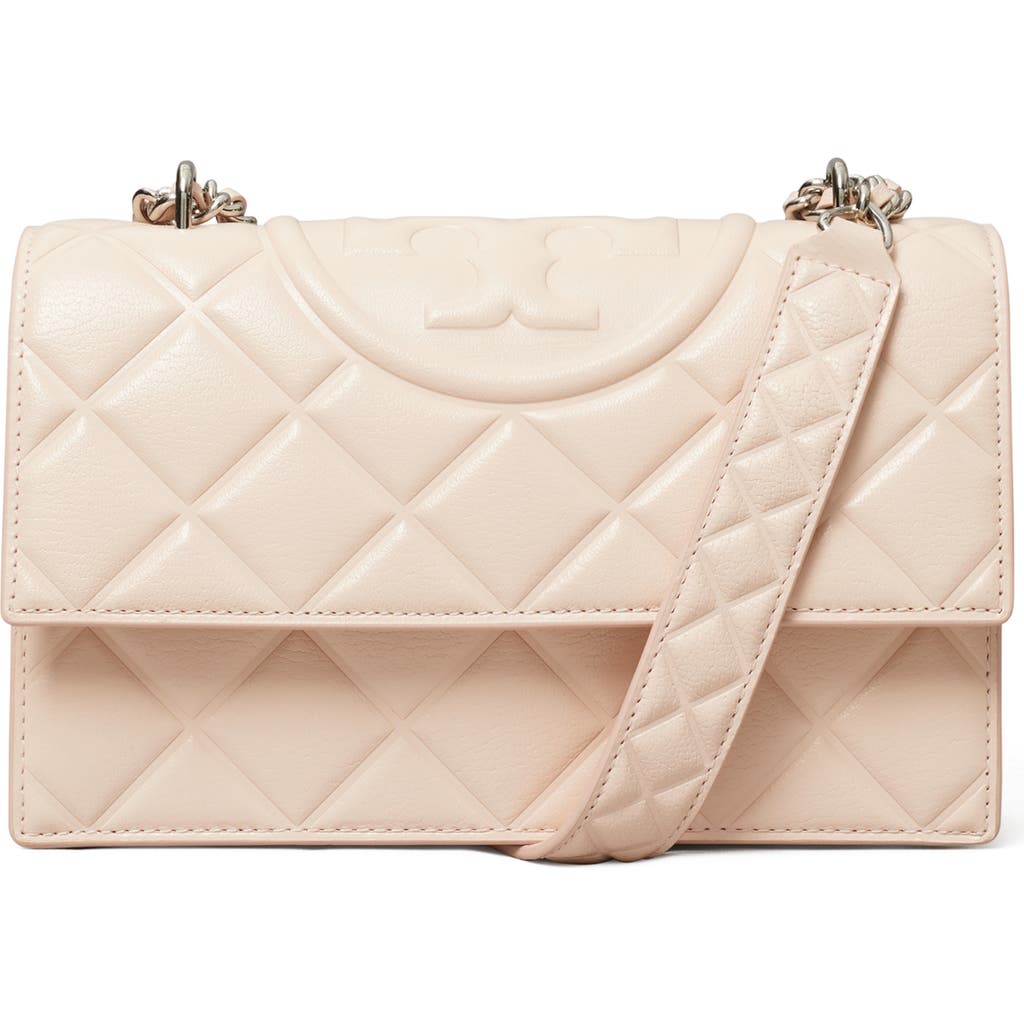 Tory Burch Small Fleming Diamond Quilted Leather Convertible Shoulder Bag