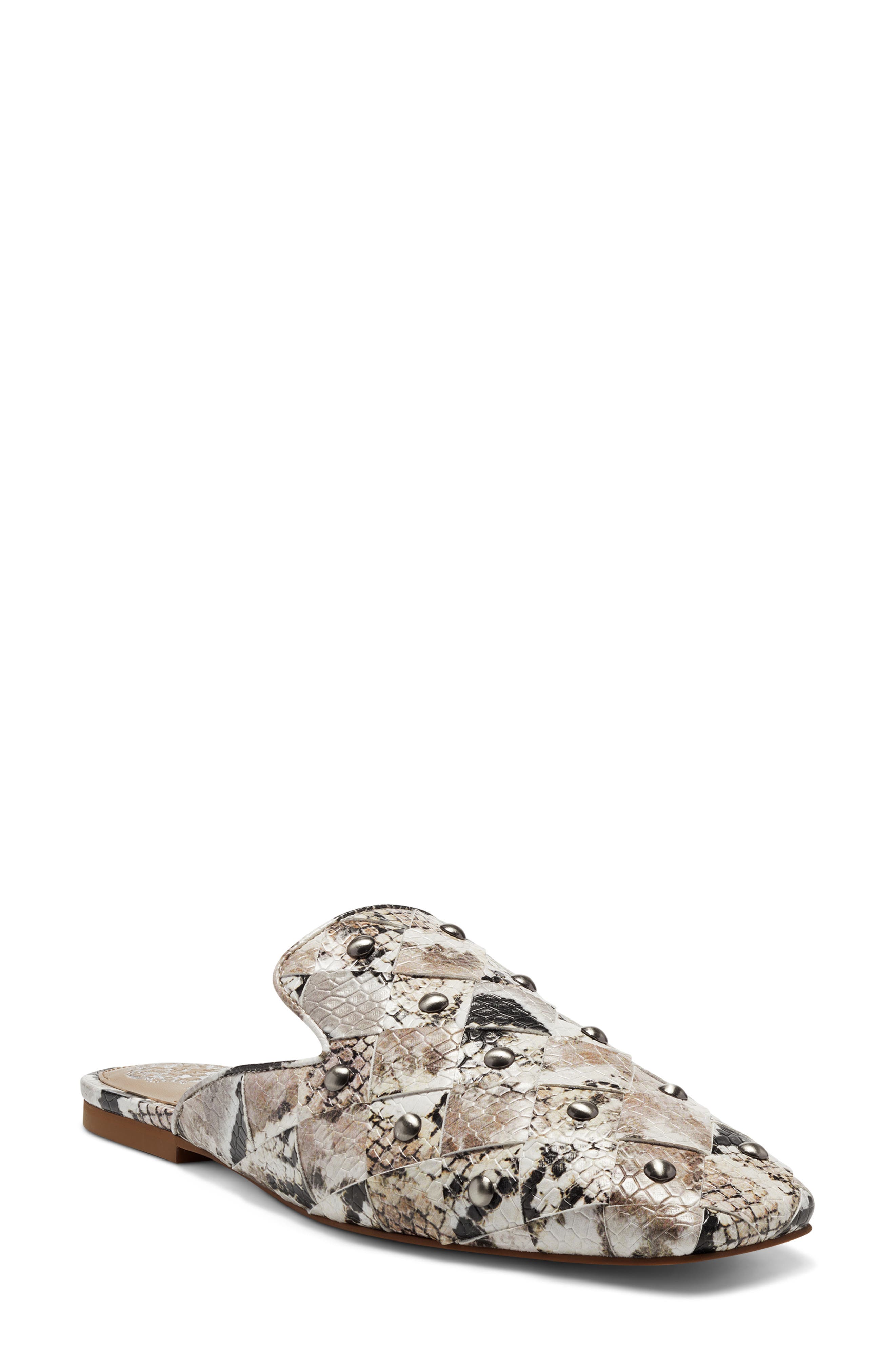 Lenja Embellished Mule, Main, color, TAUPE