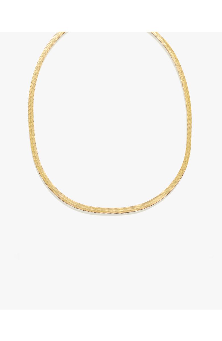 BEN ONI Herringbone Necklace, 3mm, Main, color, Gold