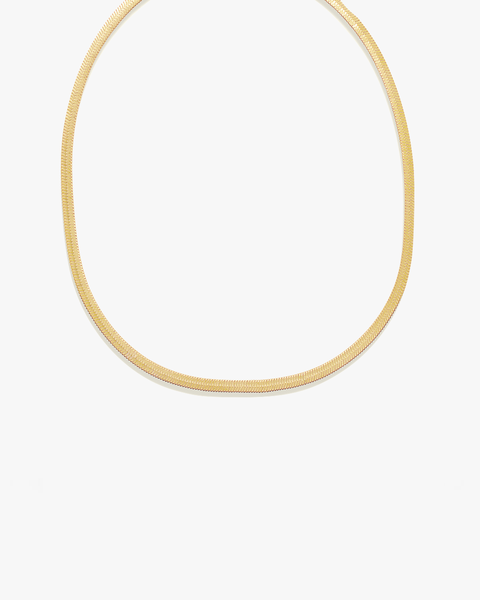 Herringbone Necklace, 3mm