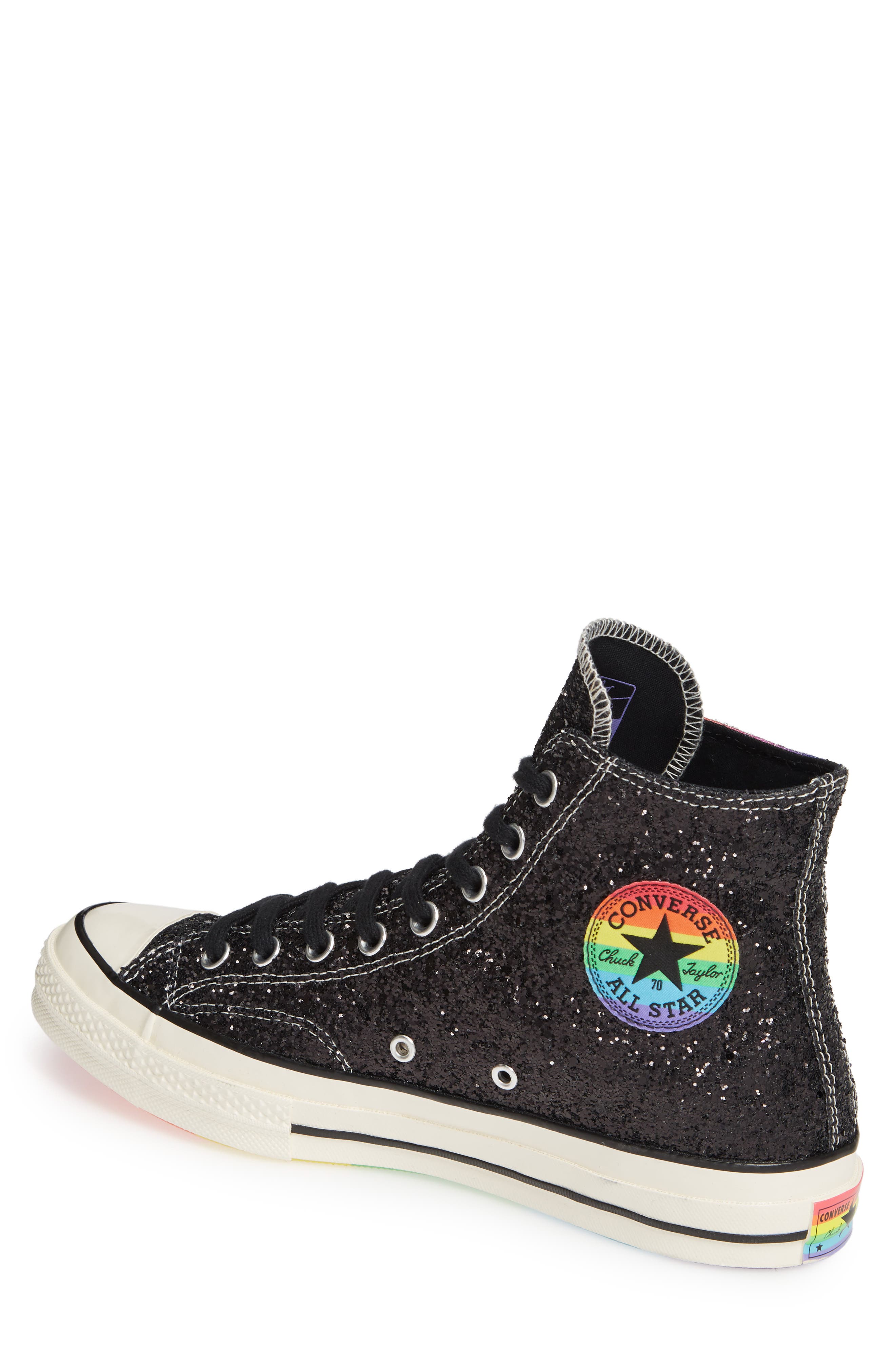 Converse Pride Chuck Taylor<sup>®</sup> All Star<sup>®</sup> High Top Sneaker, Alternate, color, 