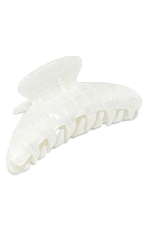 Chelsea28 Tiled Pearl Claw Clip in Ivory at Nordstrom