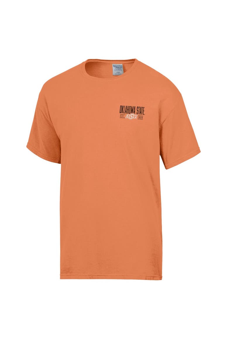 Men's ComfortWash  Orange Oklahoma State Cowboys Big Name T-Shirt, Alternate, color, Orange