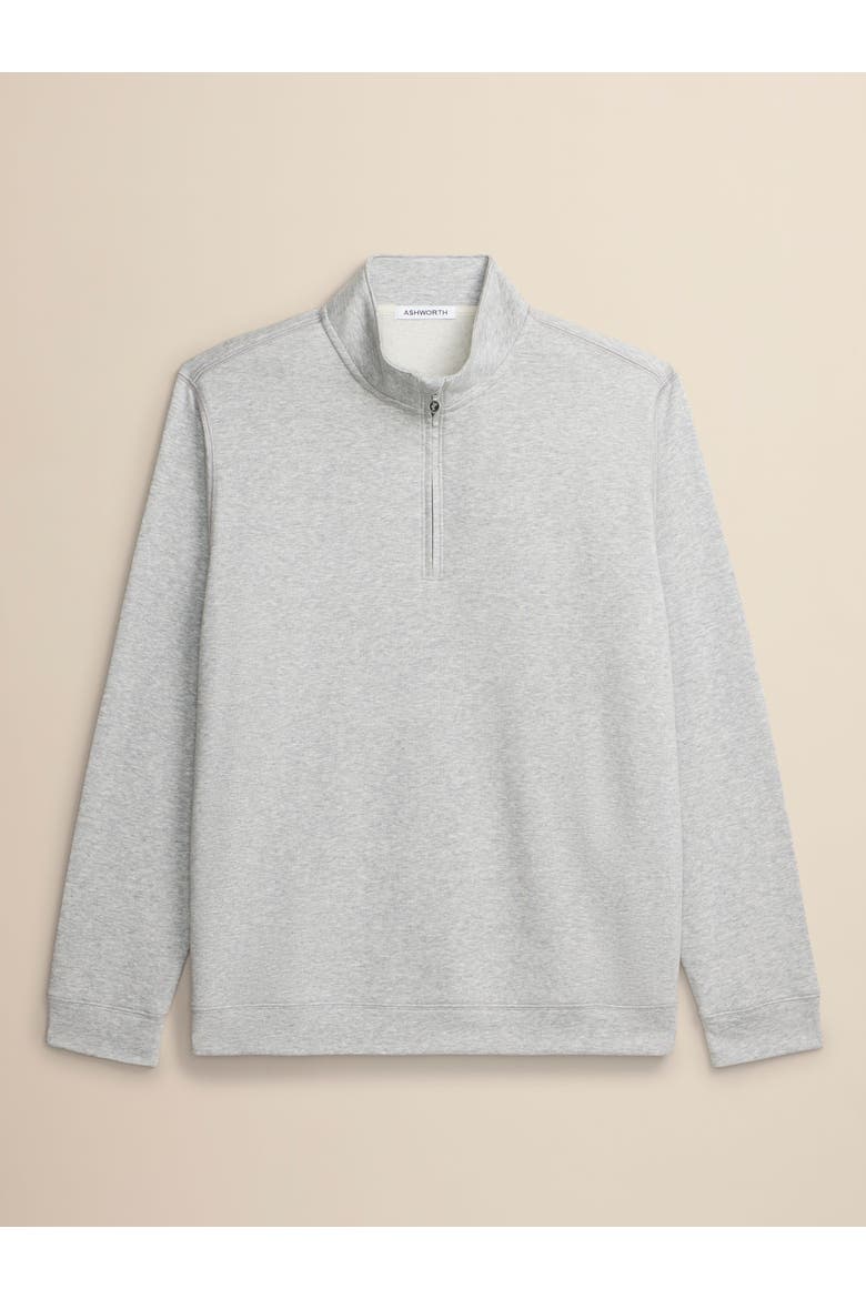 Terry Twillback 1/4 Zip, Alternate, color, Grey Heather