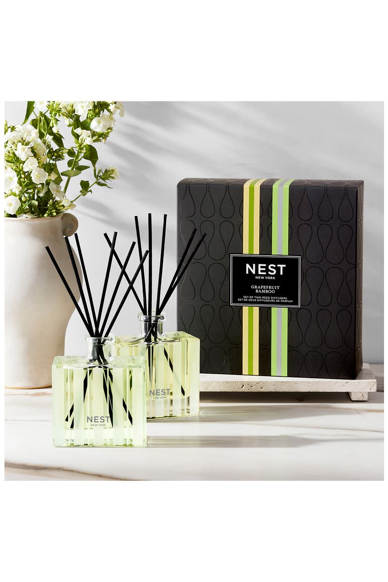 Grapefruit & Bamboo Reed Diffuser Duo (Nordstrom Exclusive) $124 Value, Alternate, color, NO COLOR