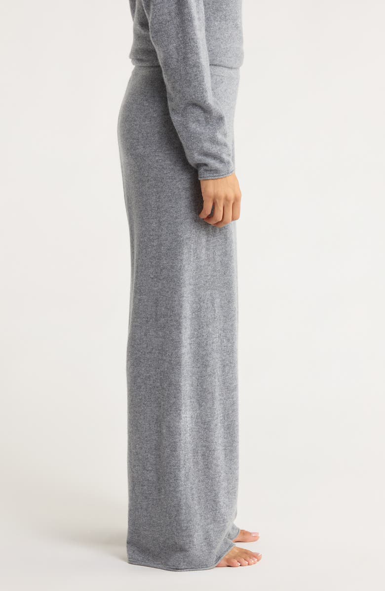 Nordstrom Cashmere Lounge Pants, Alternate, color, Grey Night Heather