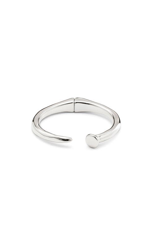 UNODE50 Bent Nail Bangle in Silver  product
