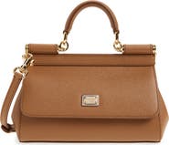Dolce&Gabbana Sicily Leather Top Handle Bag