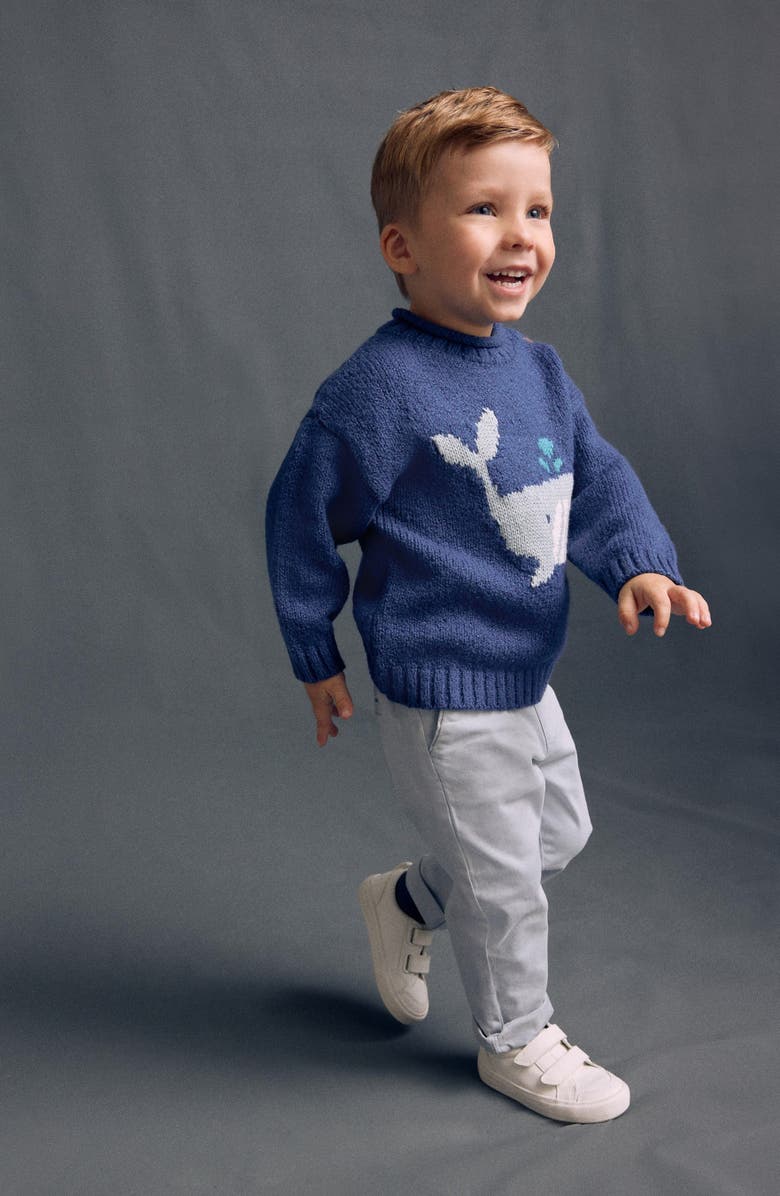 NEXT Kids' Whale Cotton Graphic Sweater, Alternate, color,