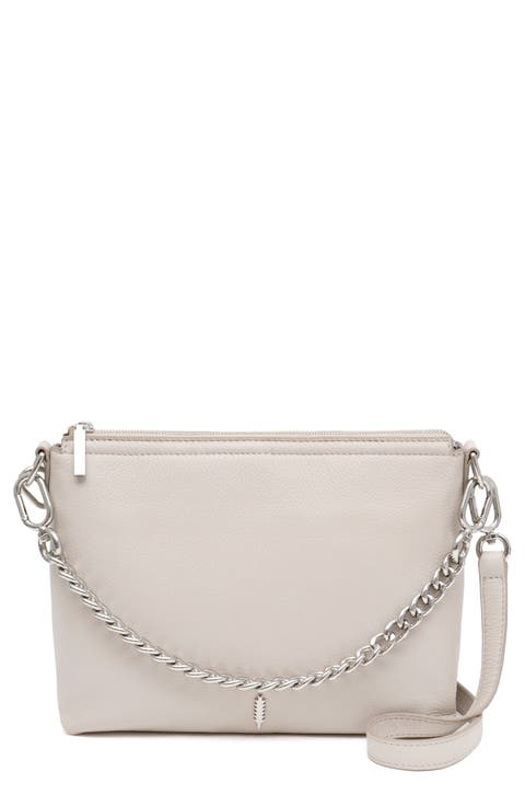 Marcella Pebbled Leather Crossbody Bag