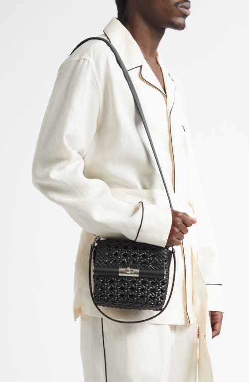Dolce & Gabbana Dolce&gabbana Marlene Woven Leather Shoulder Bag