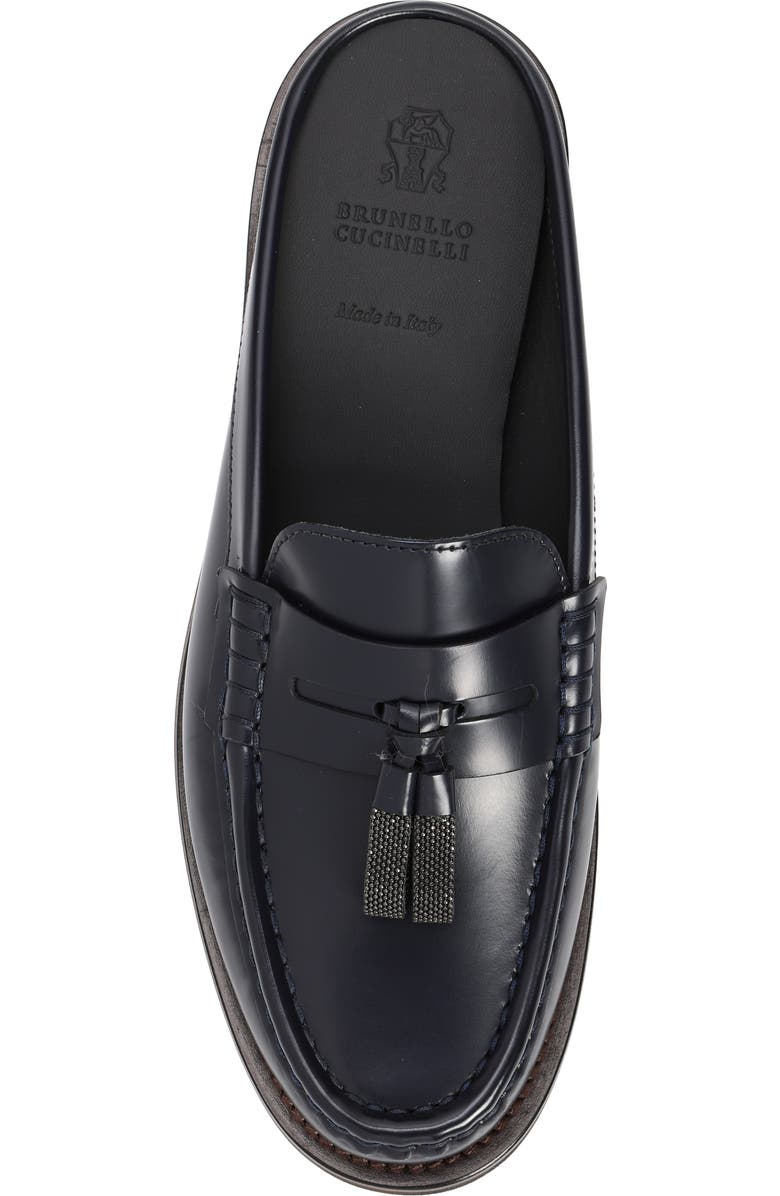 Brunello Cucinelli Tassel Loafer Mule, Alternate, color,