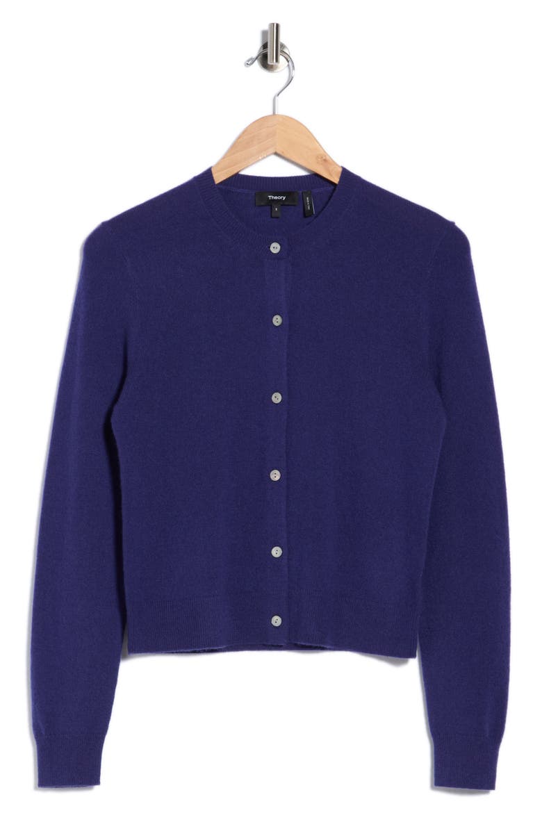 Cashmere Cardigan, Alternate, color, BLUE