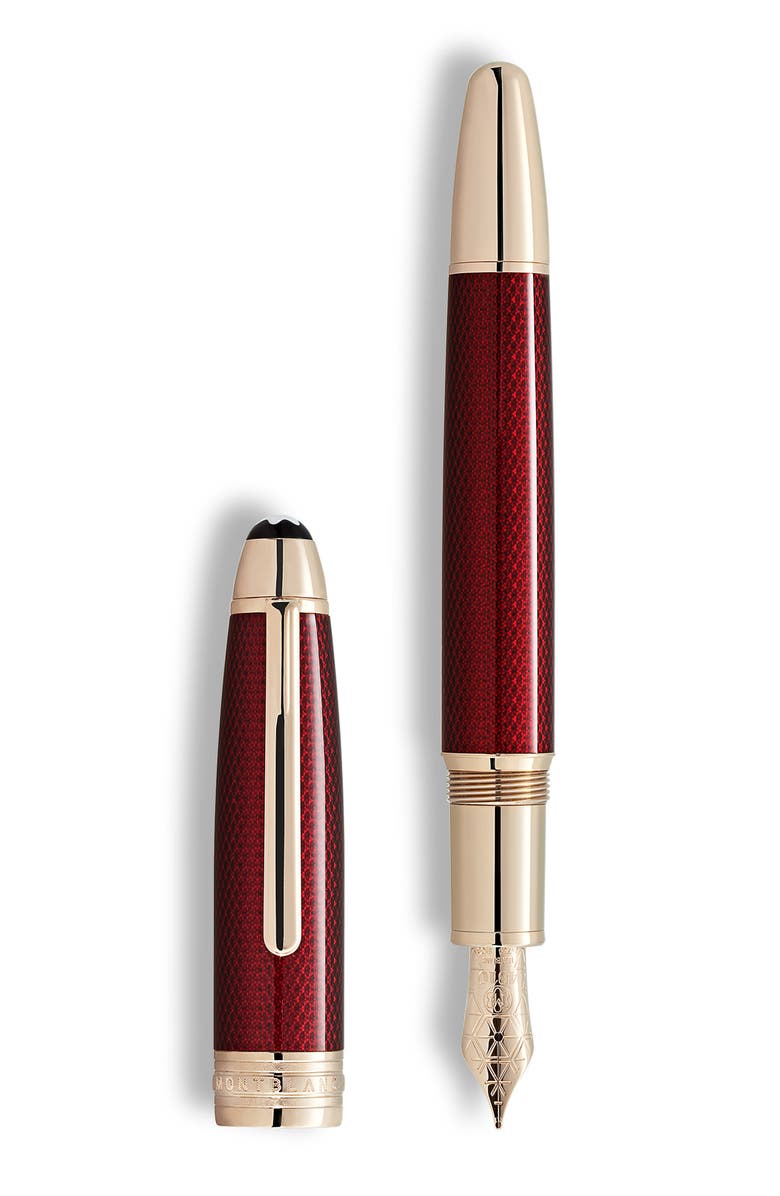 Montblanc Meisterstück Solitaire Golden Hour Fountain Pen, Main, color, 
