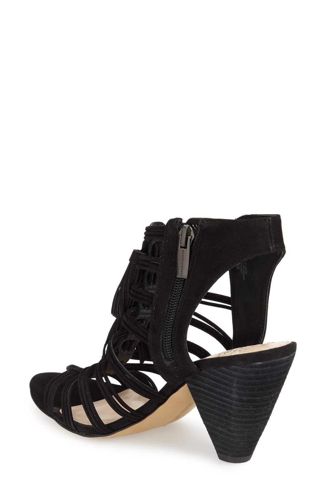 Vince Camuto 'Edola' Cone Heel Sandal, Alternate, color, 
