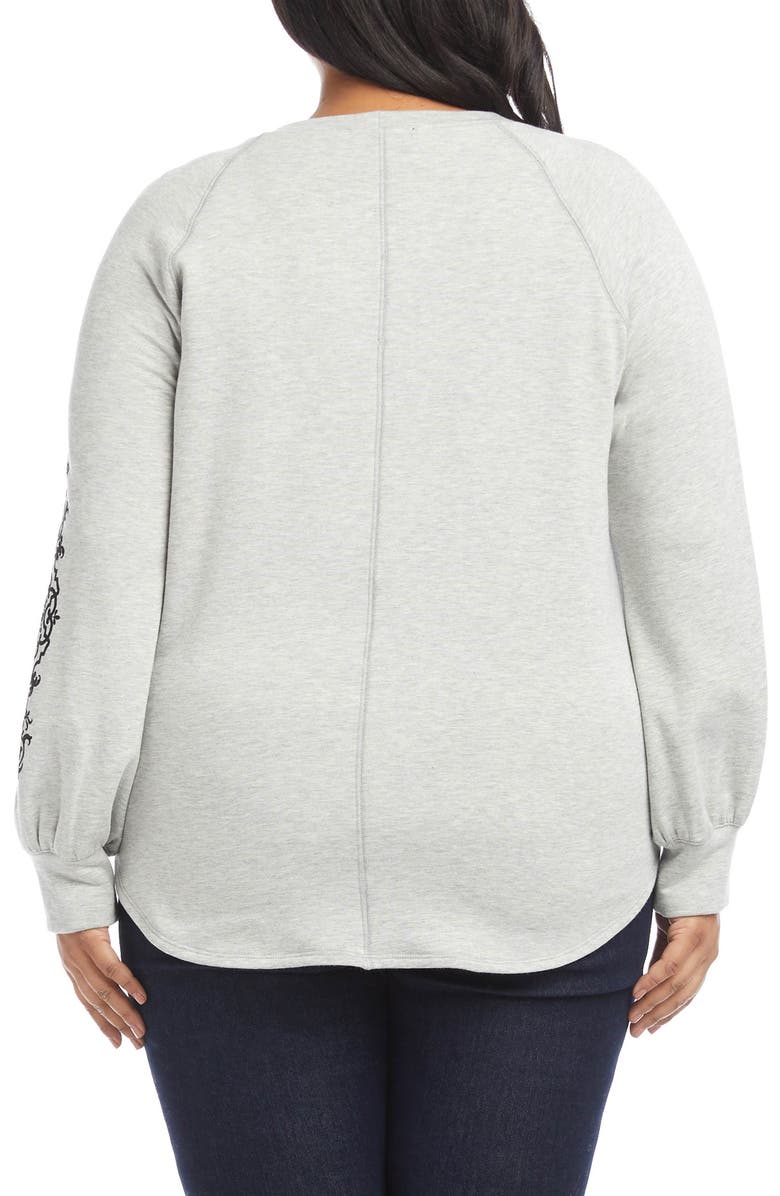 Karen Kane Medallion Sleeve Top, Alternate, color,