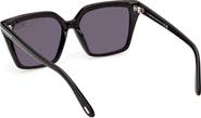 TOM FORD Erin 02 54mm Polarized Square Sunglasses