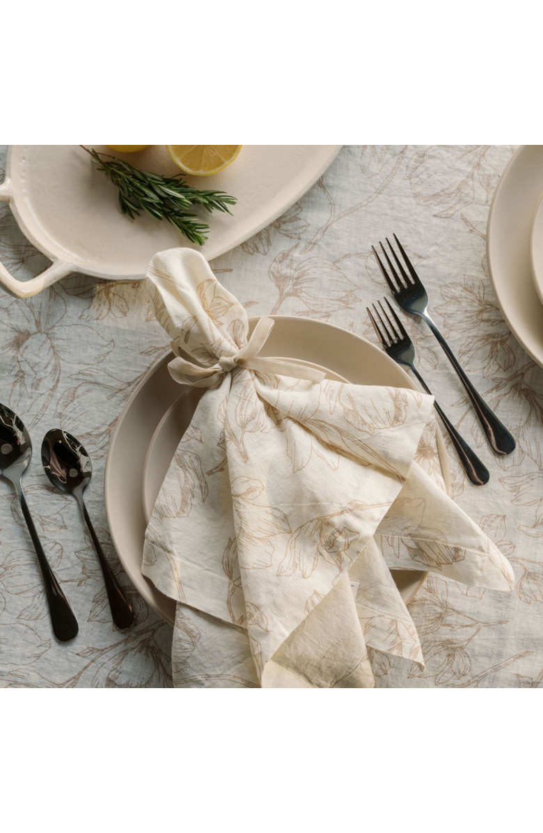 CG Hunter Blush Lilies Napkins, Alternate, color, Blush Lilies