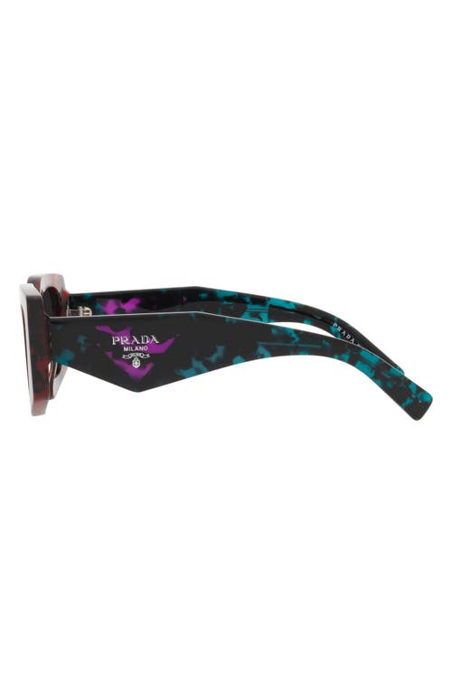 PRADA PRADA 51MM RECTANGULAR SUNGLASSES