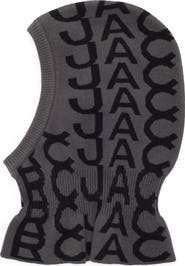 Marc Jacobs Monogram Wool Blend Balaclava