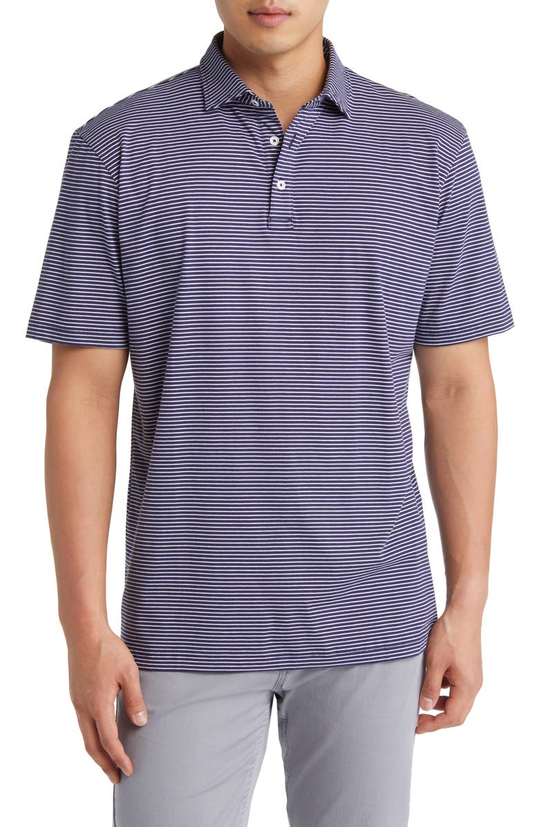 Peter Millar Pilot Mill Halifax Stripe Polo, Main, color, 