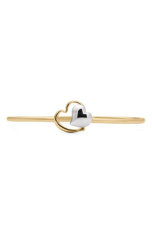 Kate Spade New York Hearts Bangle In Gold