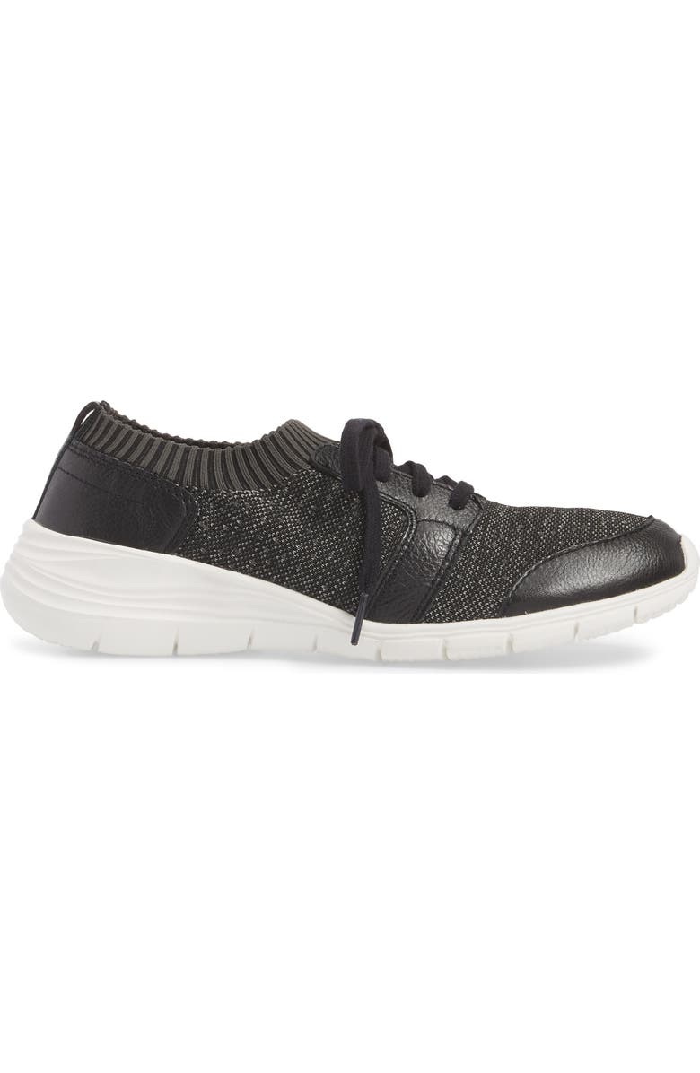 Hush Puppies<sup>®</sup> Cypress Knit Sneaker, Alternate, color,