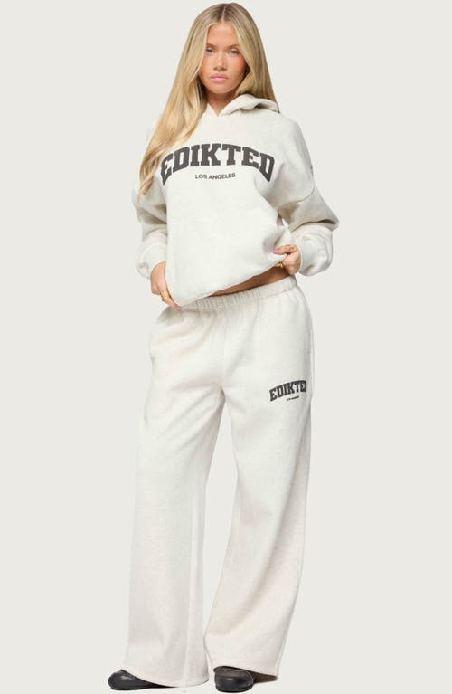 Edikted La Sweatpants In White