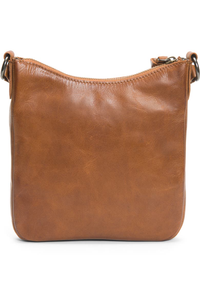 Frye Melissa Swing Leather Crossbody Bag, Main, color, Cognac