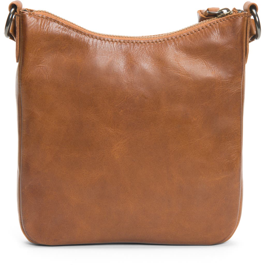 Frye Melissa Swing Leather Crossbody Bag In Brown