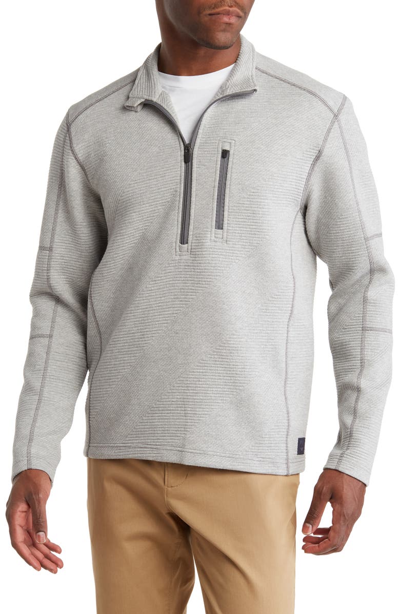 Vintage 1946 Jacquard Half Zip Pullover, Main, color, 