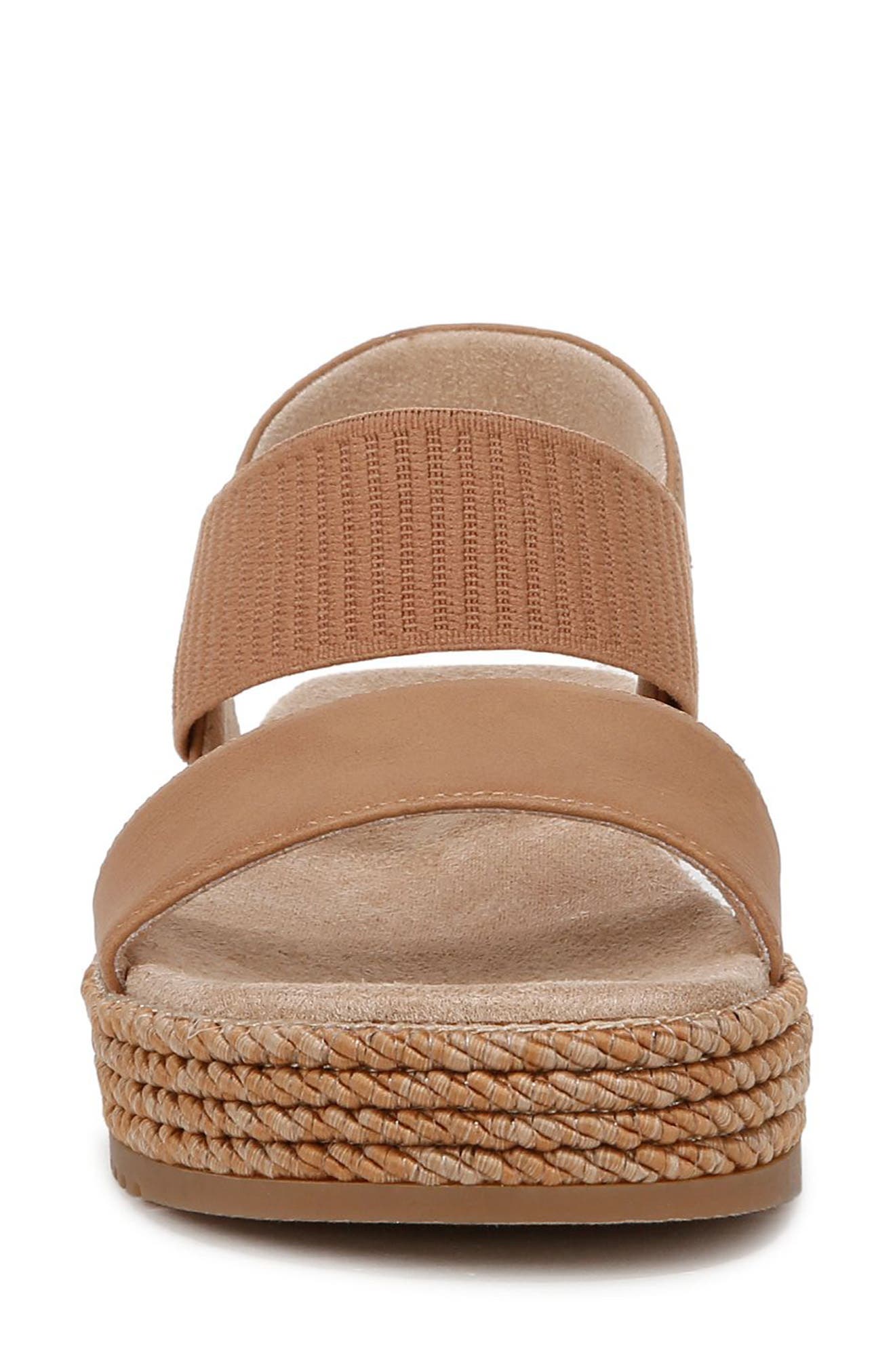 Diana Platform Espadrille Sandal, Alternate, color, COOKIE DOUGH