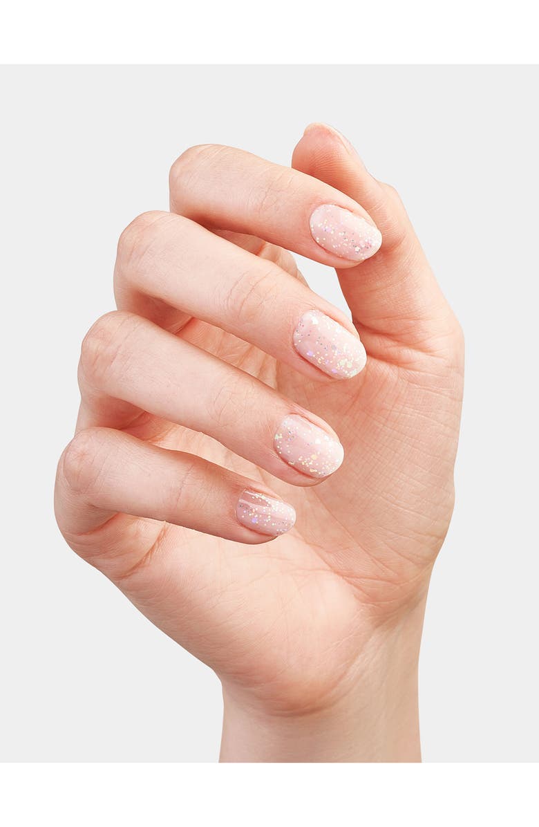 Le Mini Macaron Seashell Special Effect Gel Top Coat, Alternate, color, Seashell