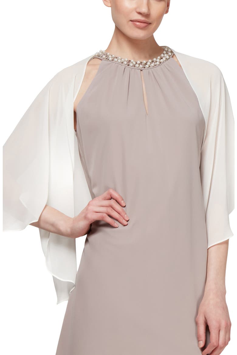 Multi Wear Shawl, Main, color, IVORY