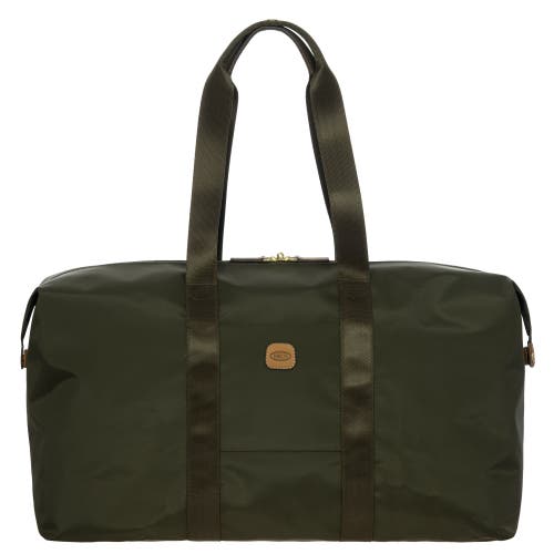 Bric's X-travel 22'' Folding Duffle In Green