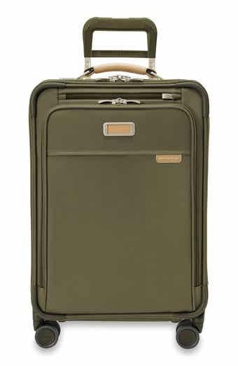 Briggs Riley Baseline Global Carry On Spinner Olive