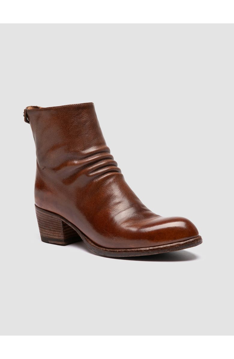 Officine Creative Wade 002 Leather Western Boots, Alternate, color, Light Brown