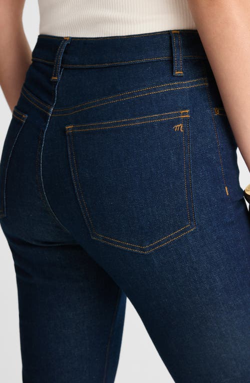 Madewell The Stretch High Waist Flare Jeans In Blue
