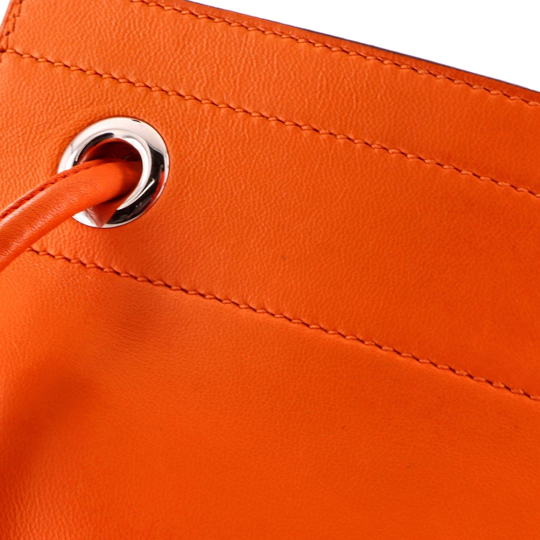 Aline Bag Milo Lambskin and Swift Mini, Alternate, color, Orange
