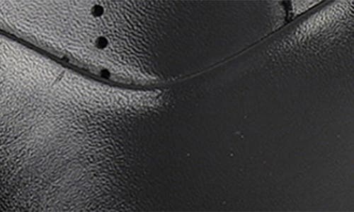 Vellapais Dinero Perforated Oxford In Black