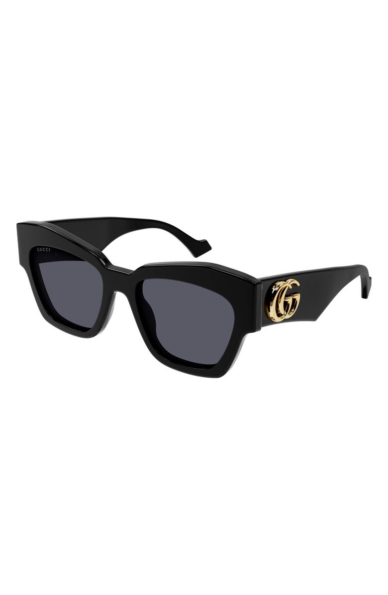 Gucci 55mm Cat Eye Sunglasses, Alternate, color, 