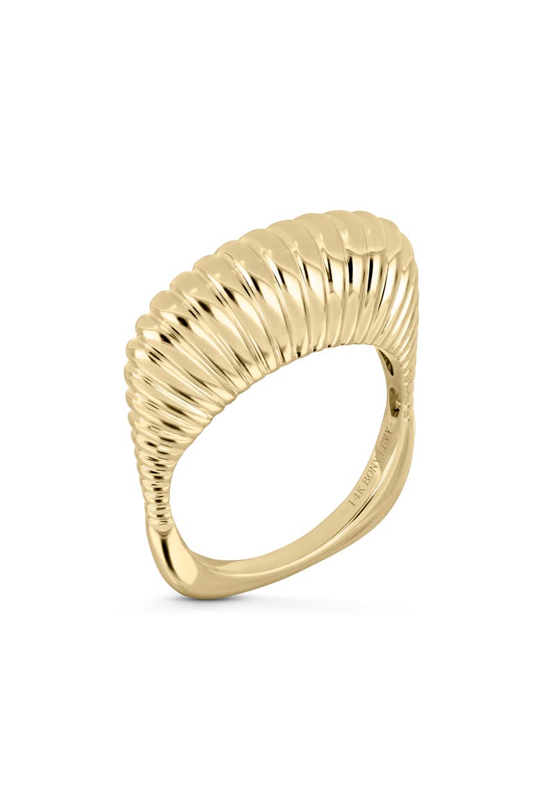 14k Gold Statement Ring, Alternate, color, 14KY